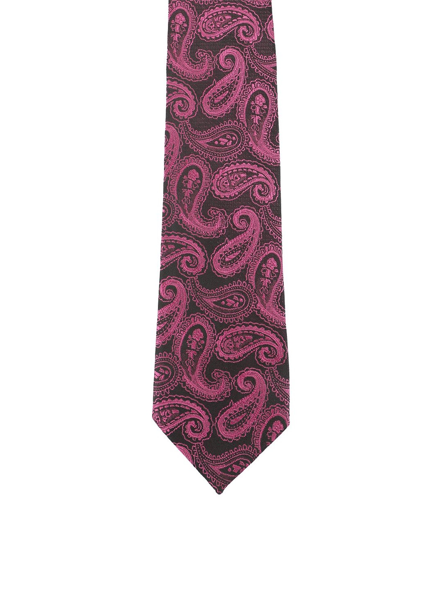 Alvaro Castagnino Pink Woven Tie