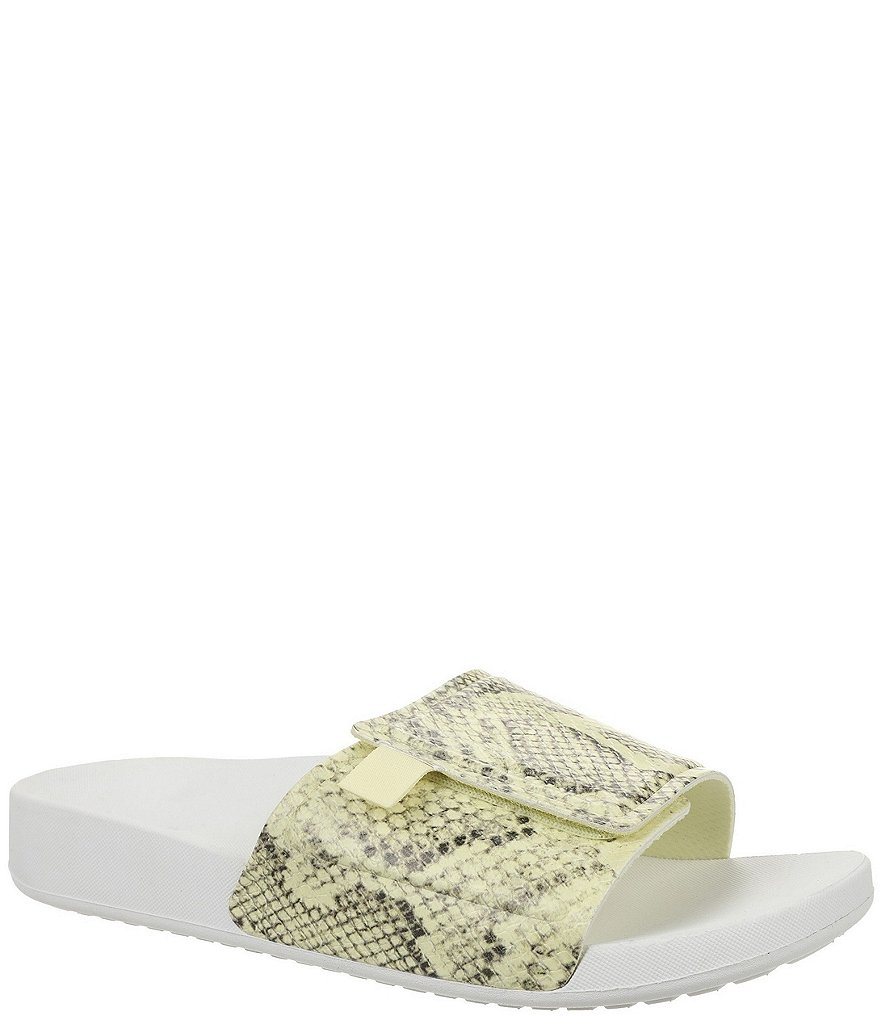 Vionic Keira Snake Print Slide Sandals