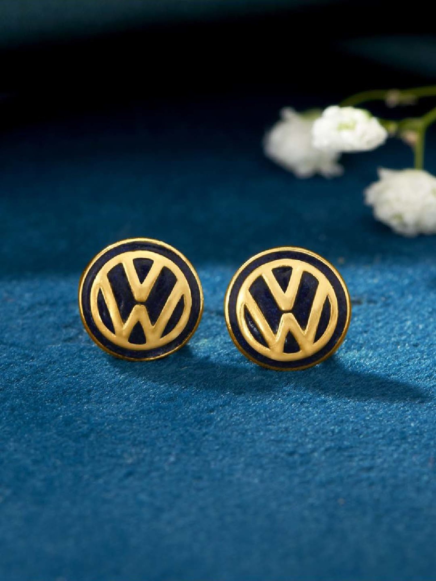 P.N.Gadgil Jewellers 22 Karat (916) BSI Hallmarked Yellow Gold Trendy Bits Kids Earring For Kid