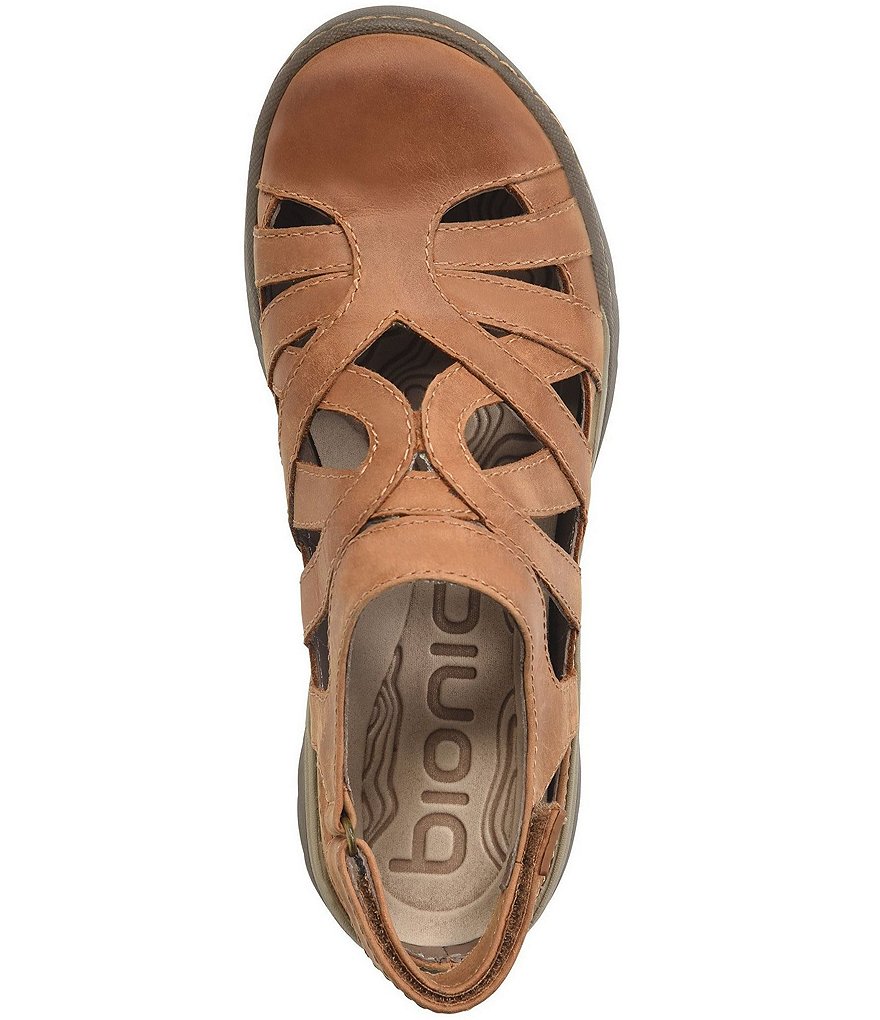 bionica Wira Waterproof Leather Closed Toe Sandals