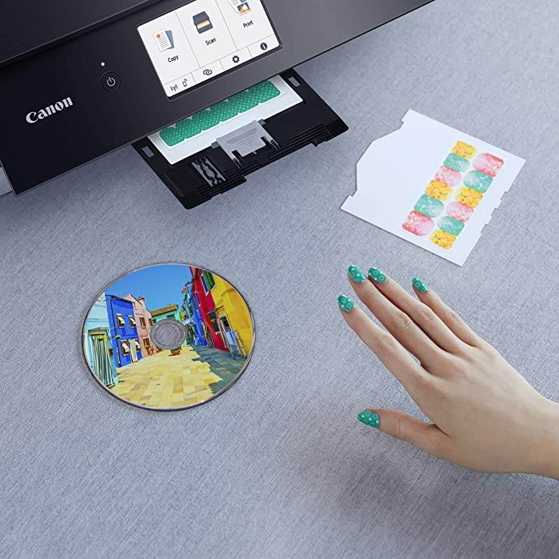 TS8320 All In One Wireless Color Printer For Home | Copier | Scanner | Inkjet Printer | With Mobile Printing, Black,  Dash Replenishment Ready