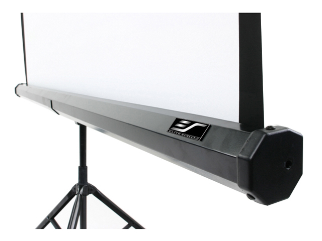 Elitescreens 99" Tripod Portable Tripod Manual Pull Up Projection Screen (99" 1:1 AR) (MaxWhite) T99UWS1
