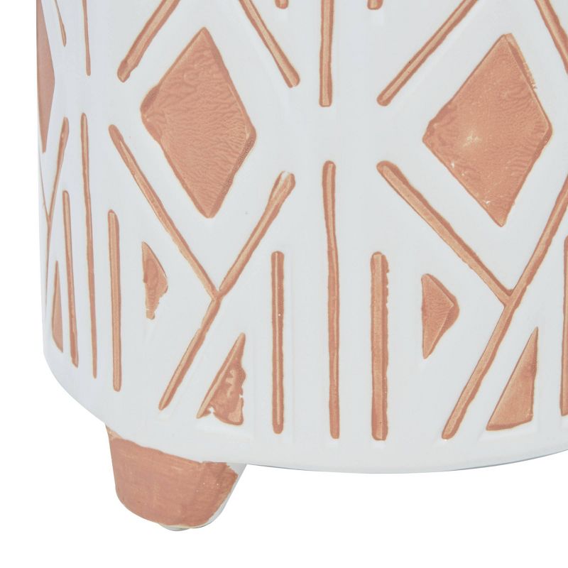 The HC Companies 3 Inch Round Plastic Sprite Decorative Indoor Flower Succulent Planter Pot with Drain Plug Hole, Artisan Taupe