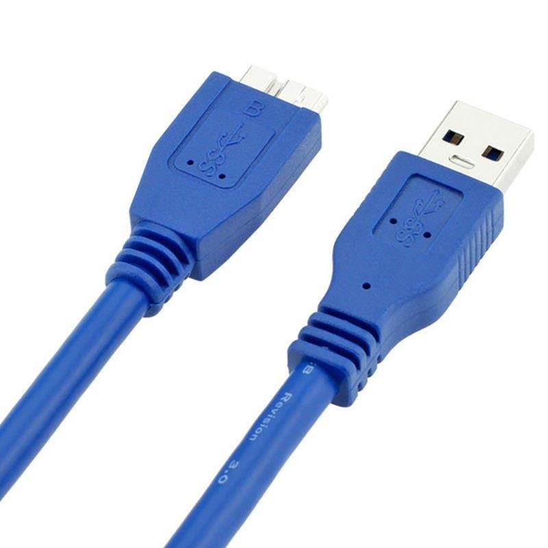 USB 3.0 High Speed Type A to Micro B Cable USB3.0 Data Sync Cord for External Hard Drive Disk HDD Samsung Note3 S5