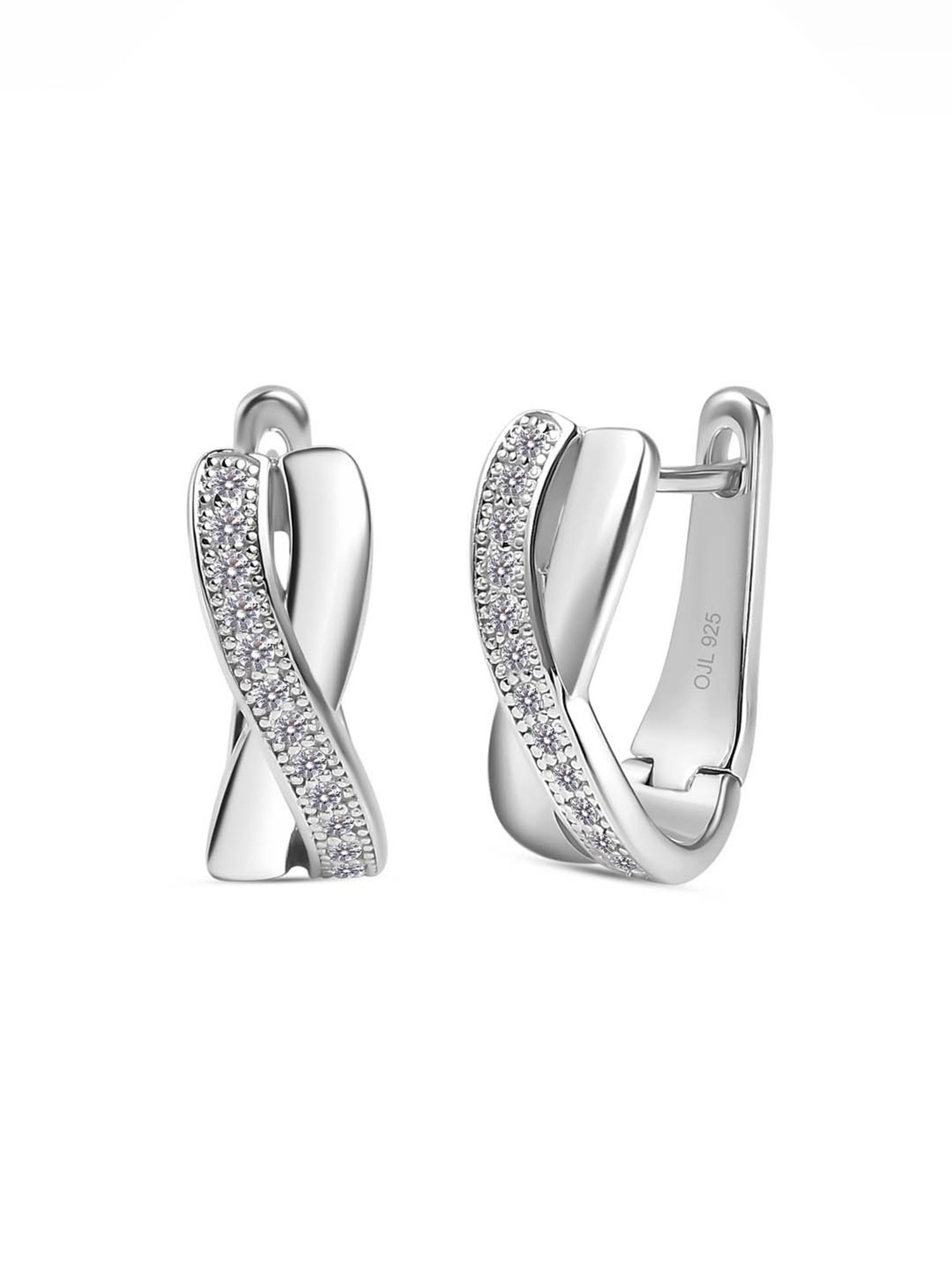 Ornate Jewels 92.5 Sterling Silver Earrings for Women