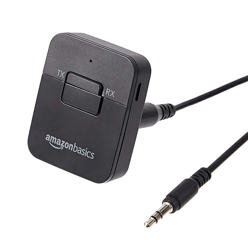AmazonBasics - 2-in-1 Bluetooth Transmitter/Receiver Adapter