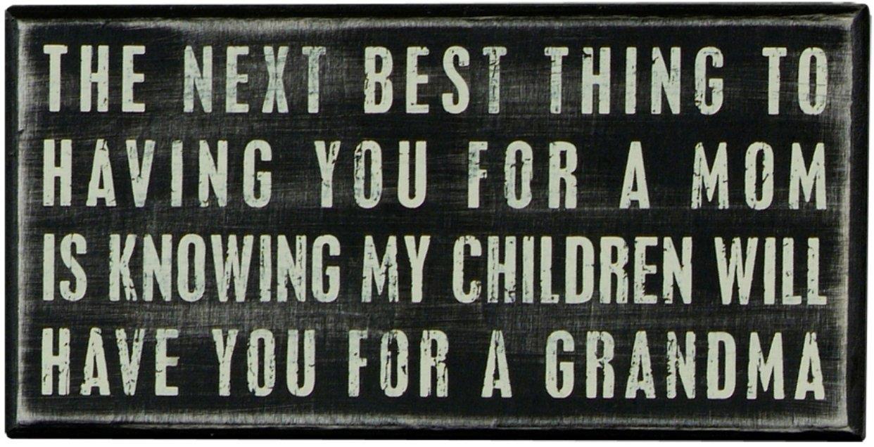The Next Best Thing Box Sign by Primitives by Kathy