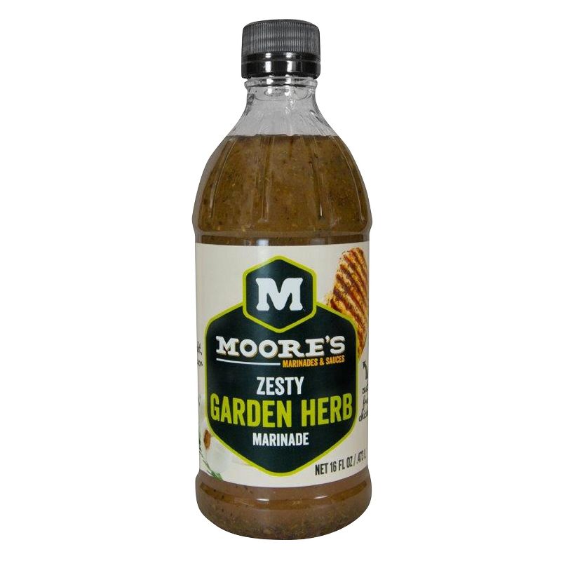 Moore's Zesty Garden Herb Marinade - 16 fl oz