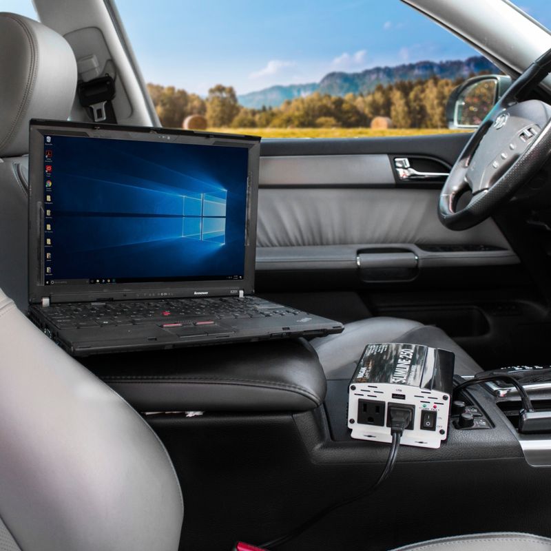 Wagan 250W Slimline Power Inverter Black