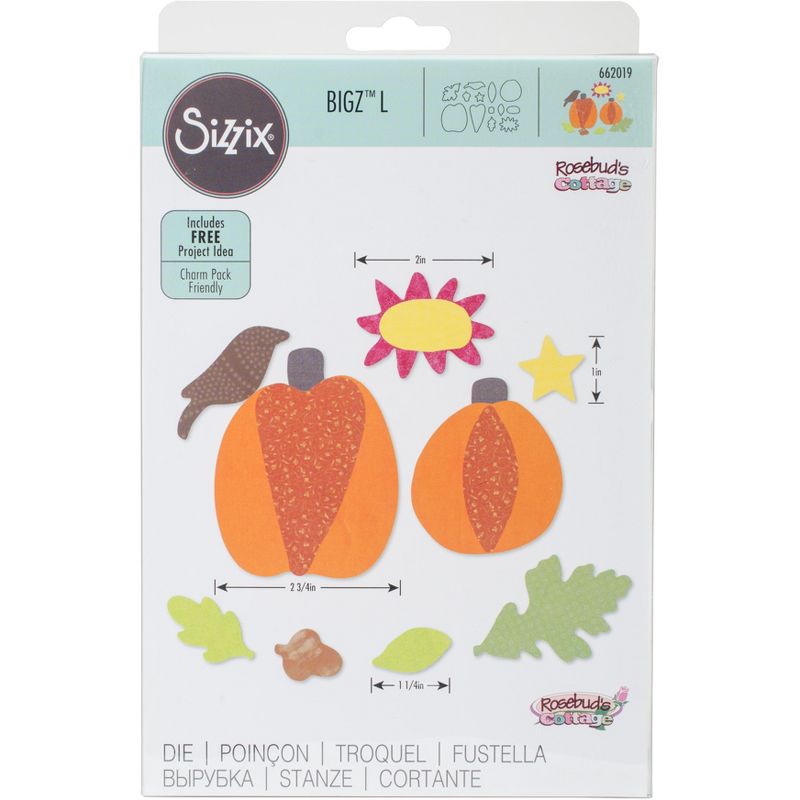 Sizzix Bigz Dies Fabi Edition-L Die - Fall Festival 
