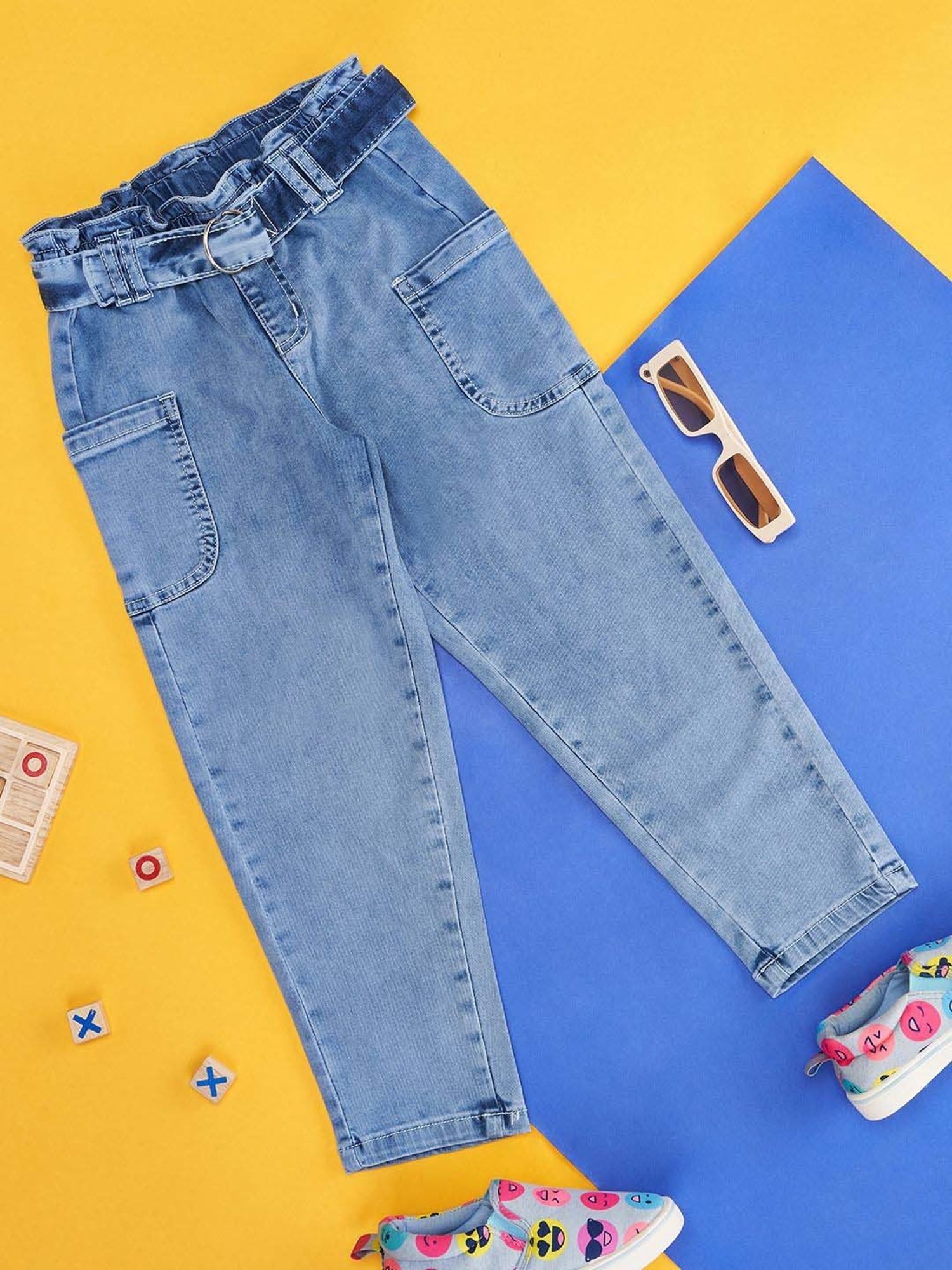 Pantaloons Junior Blue Regular Fit Jeans