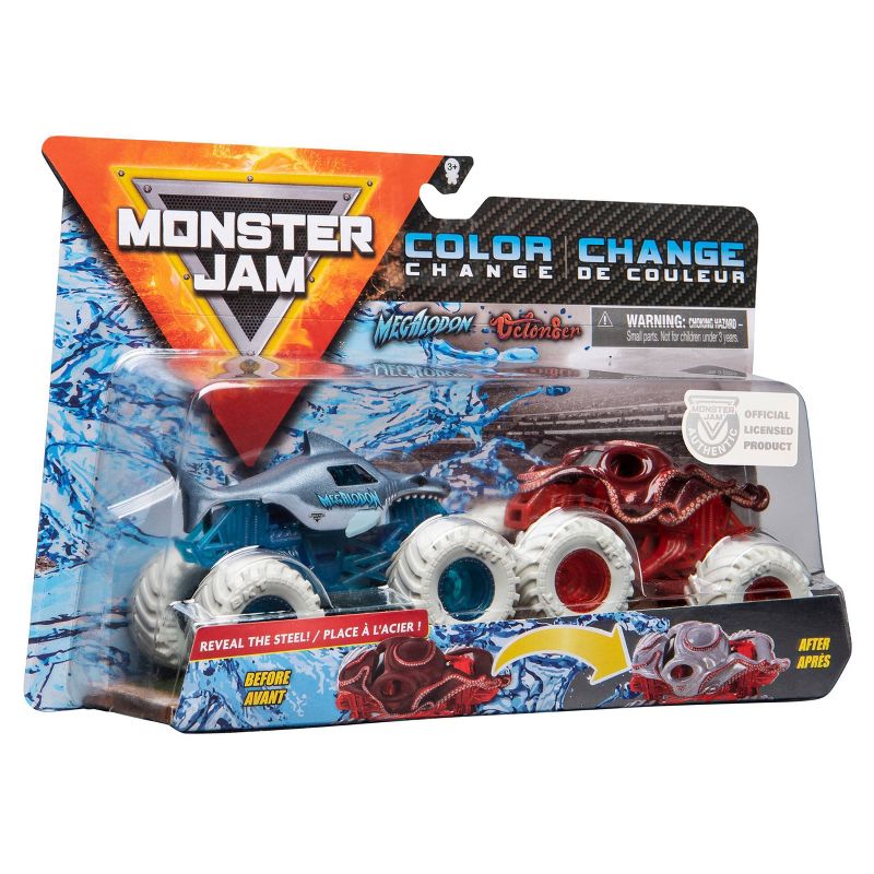 Monster Jam  Megalodon 1:64 Scale - 2pk