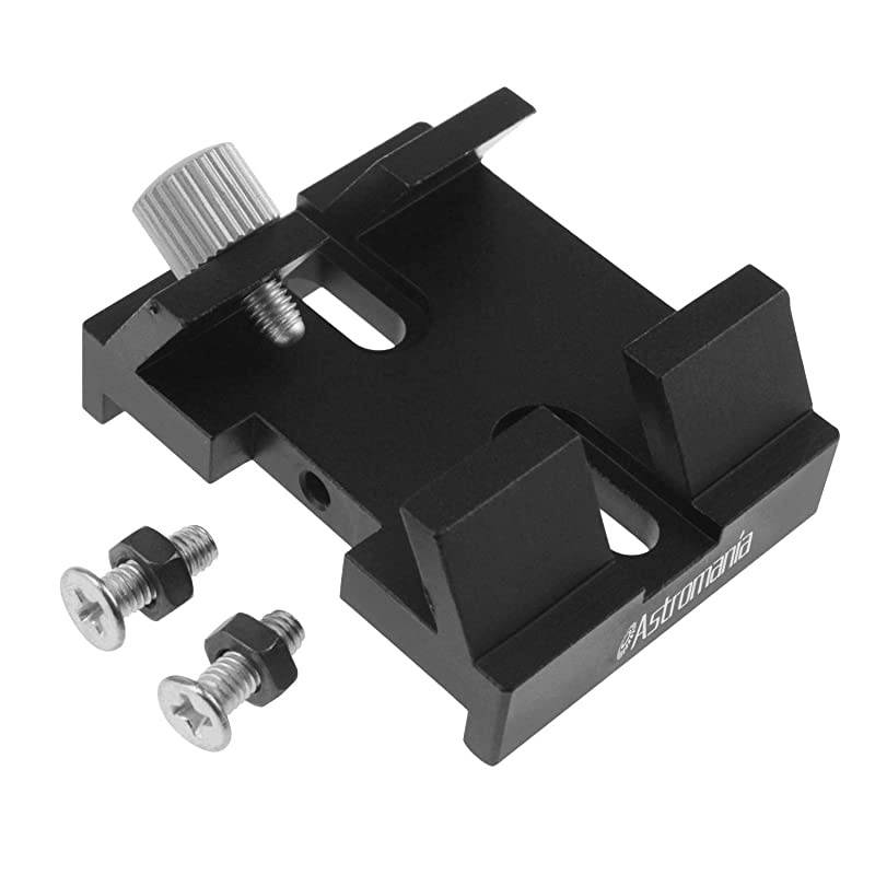 Schmidt-Cassegrain Finder Scope Base - Attach standard finder scope,Laser Pointer bracket or reflex sight bracket - The clamp in the bottom of dovetail base fits standard Vixen dovetail bar