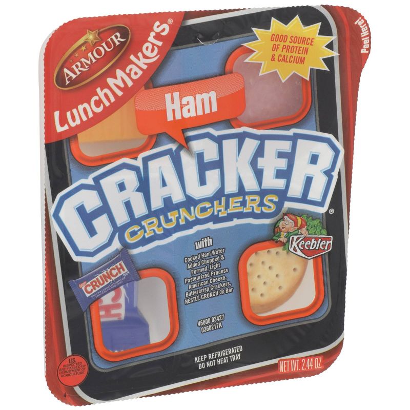 Armour LunchMakers Ham Cracker Crunchers - 2.44oz