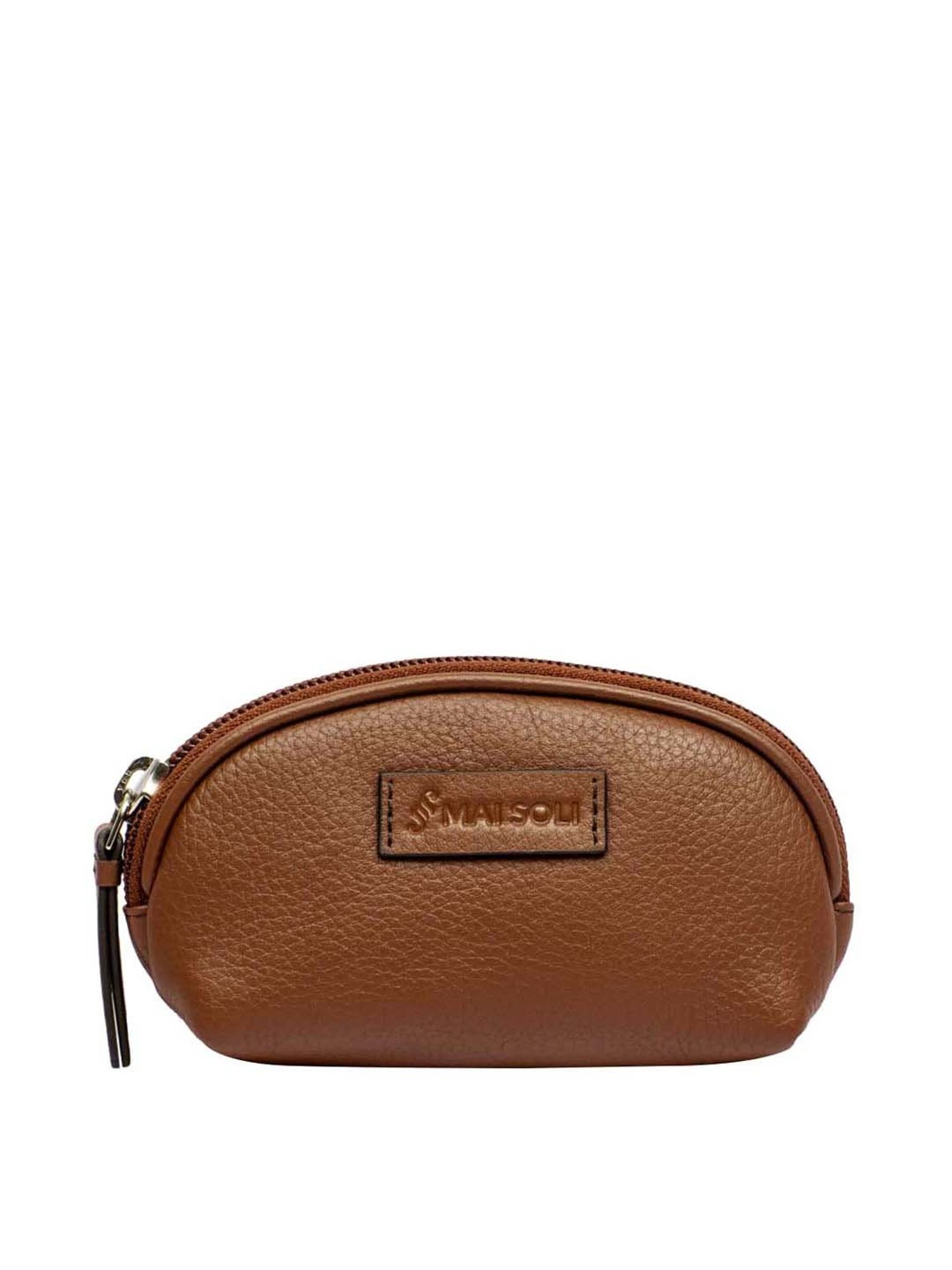 Mai Soli Dome Small Key Pouch - Brown