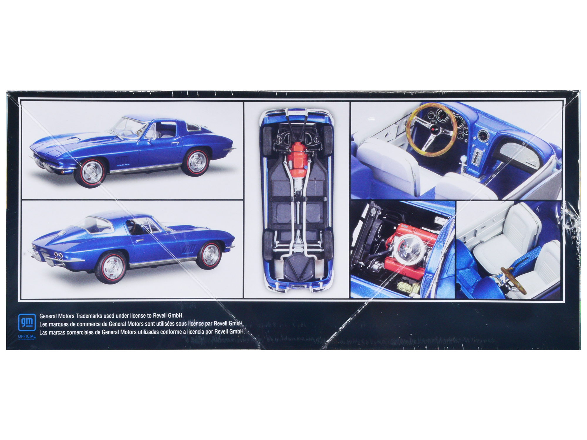 Skill 2 Model Kit 1960 Chevrolet Corvette 7-in-1 Kit 1/25 Scale Model by MPC