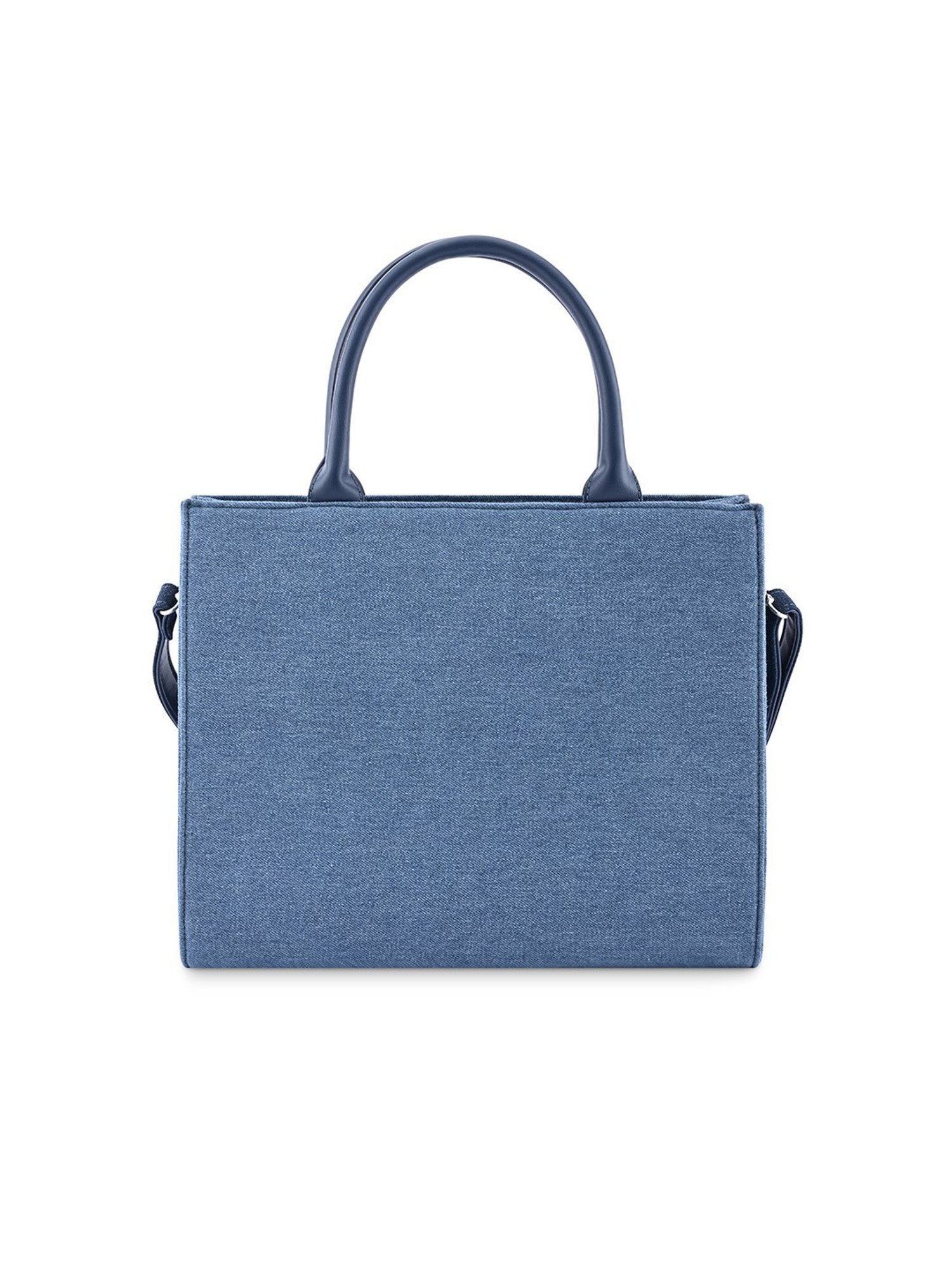 Fastrack Blue Color Block Medium Handbag