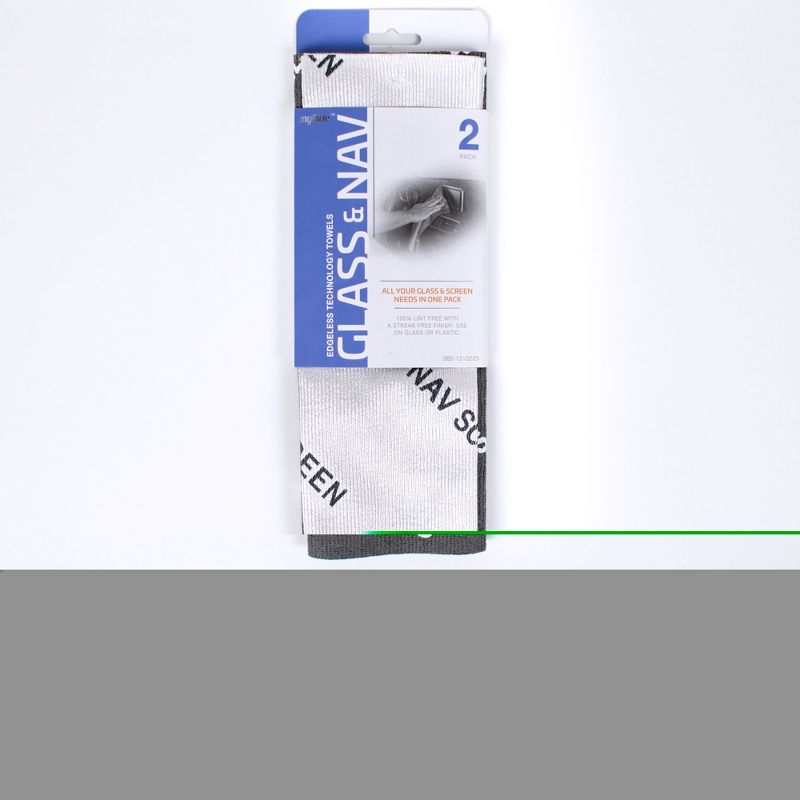 MyRide 2pk Edgeless Glass & Nav Towels