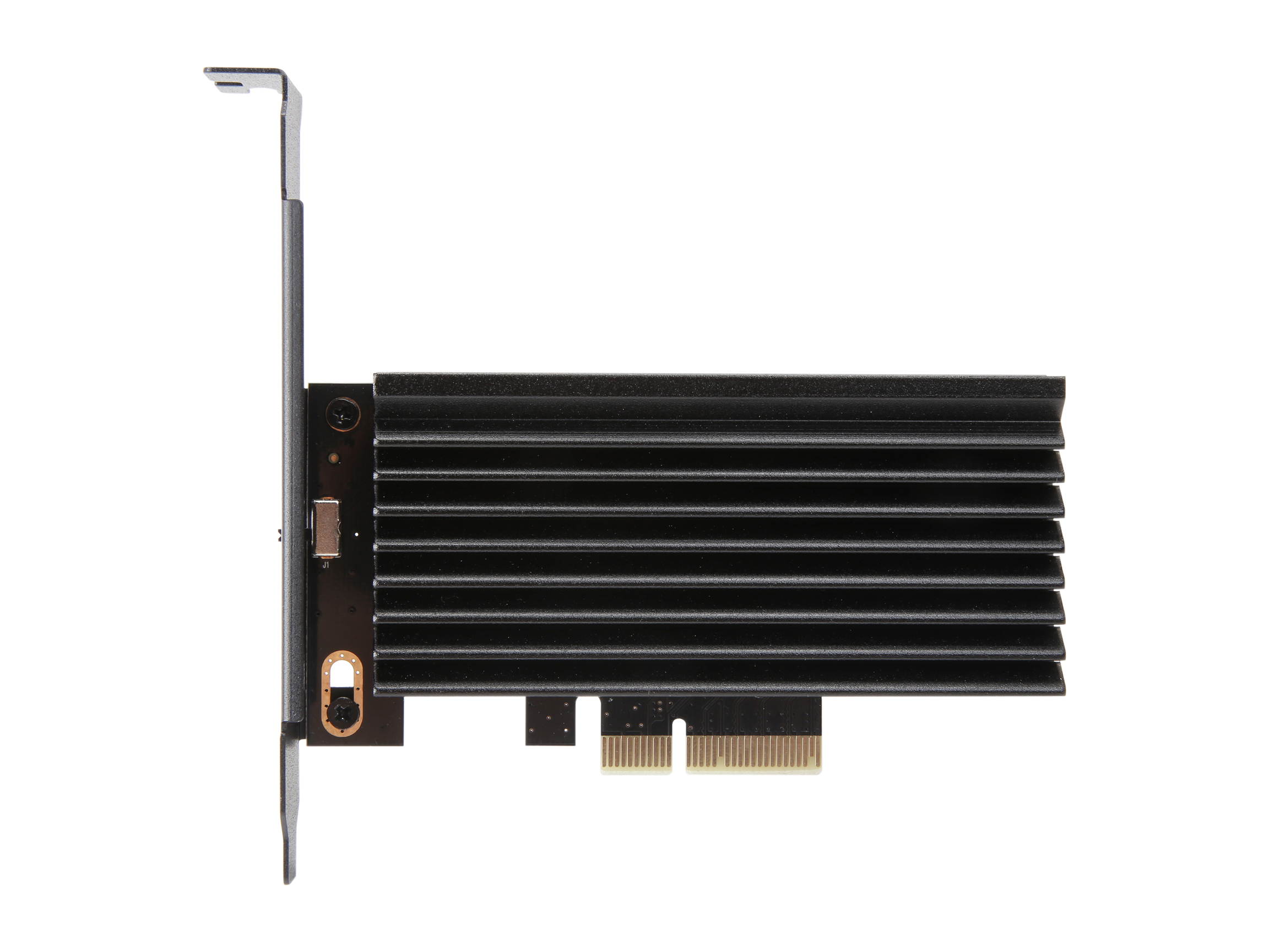 Silverstone ECM24 M.2 NVMe SSD to PCIe 3.0 x4 adapter with heatsink