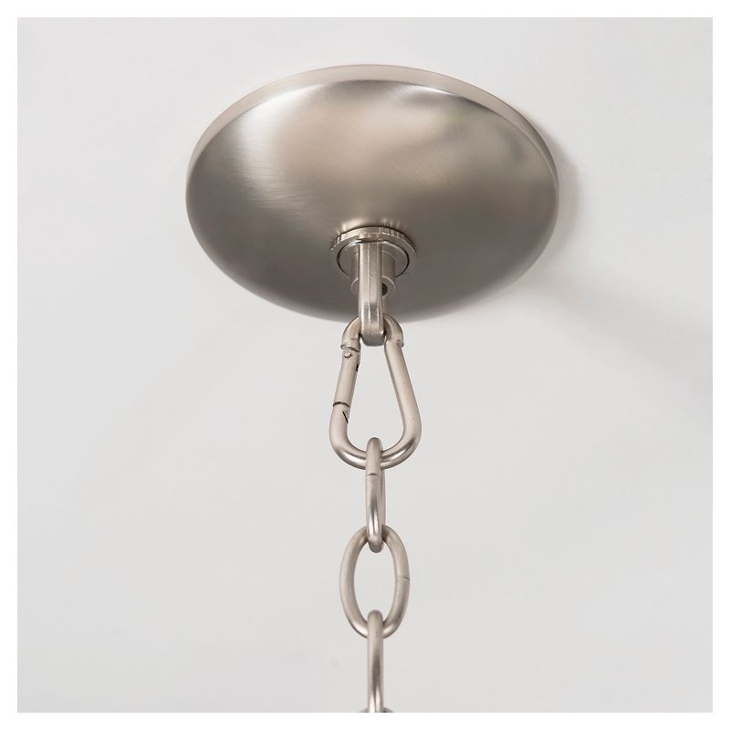 Yosemite 9-Light Chandelier - Brush Nickel
