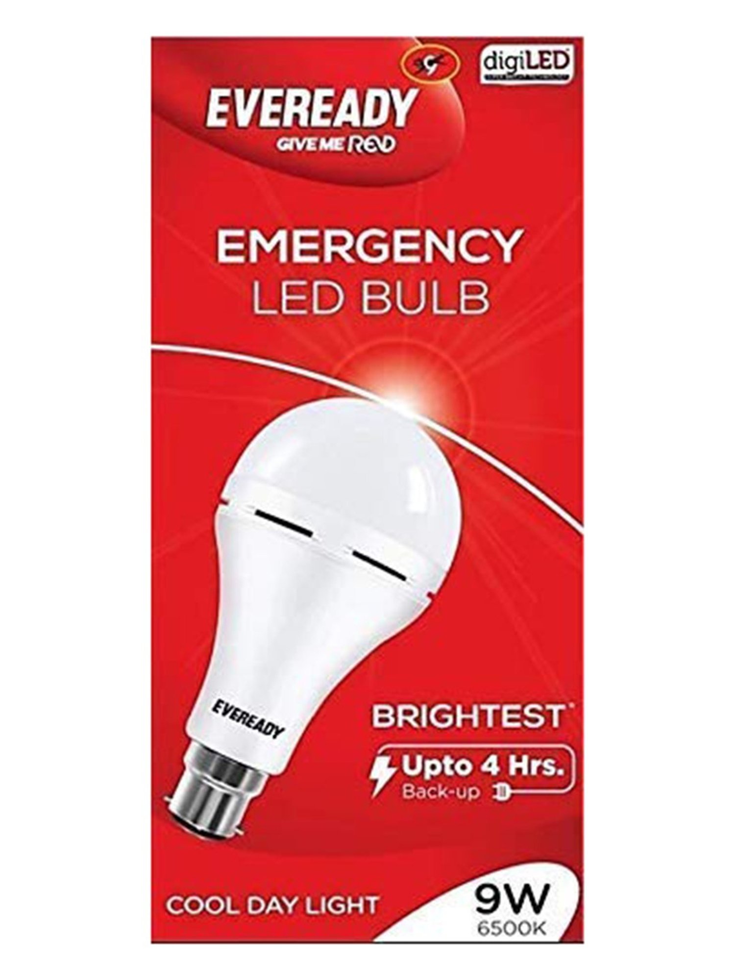 Eveready 0.5 W Standard B22 LED Bulb Pack of 12 (Green)
