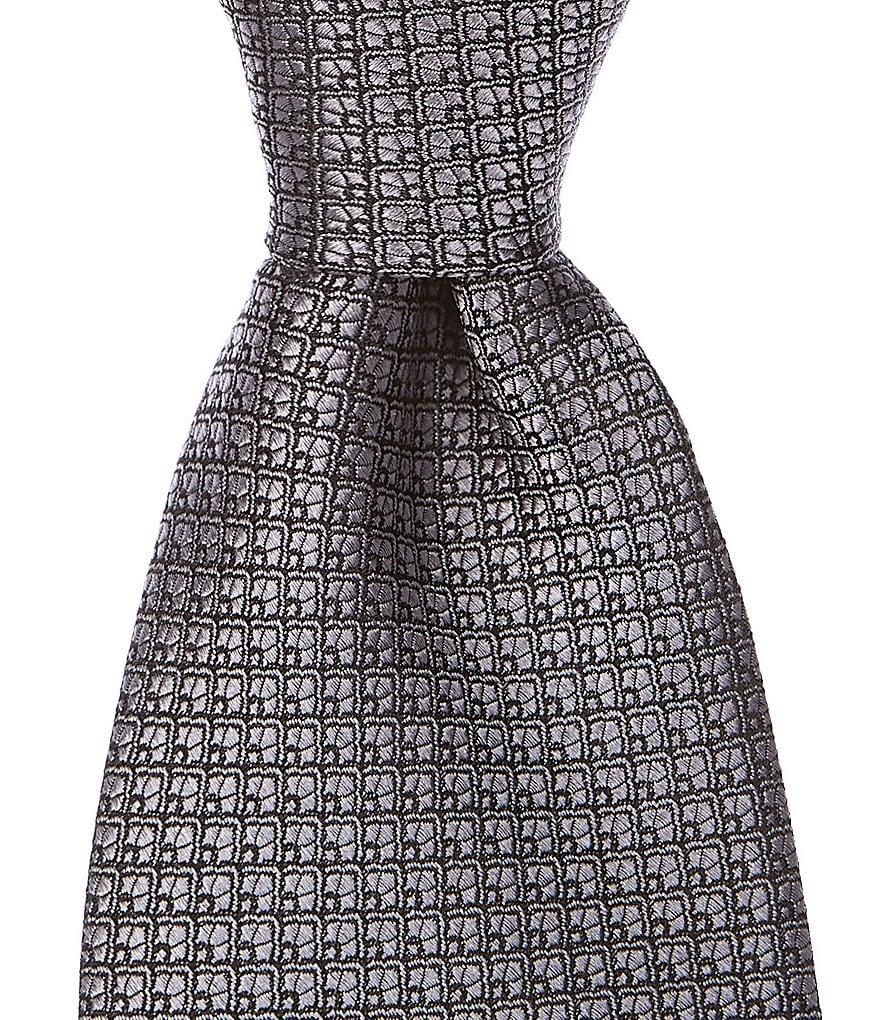 Murano Big & Tall Robertson Solid Narrow 3 1/8#double; Silk Tie