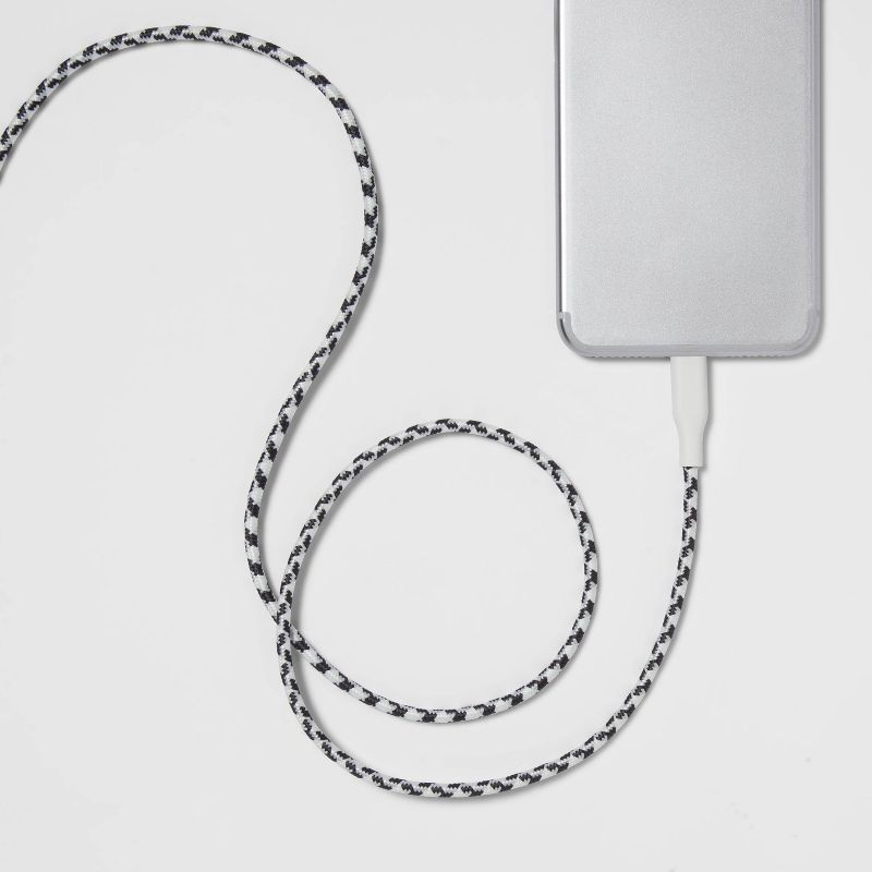 heyday™ 6' USB-A to Lightning Cable – Cotton Blue