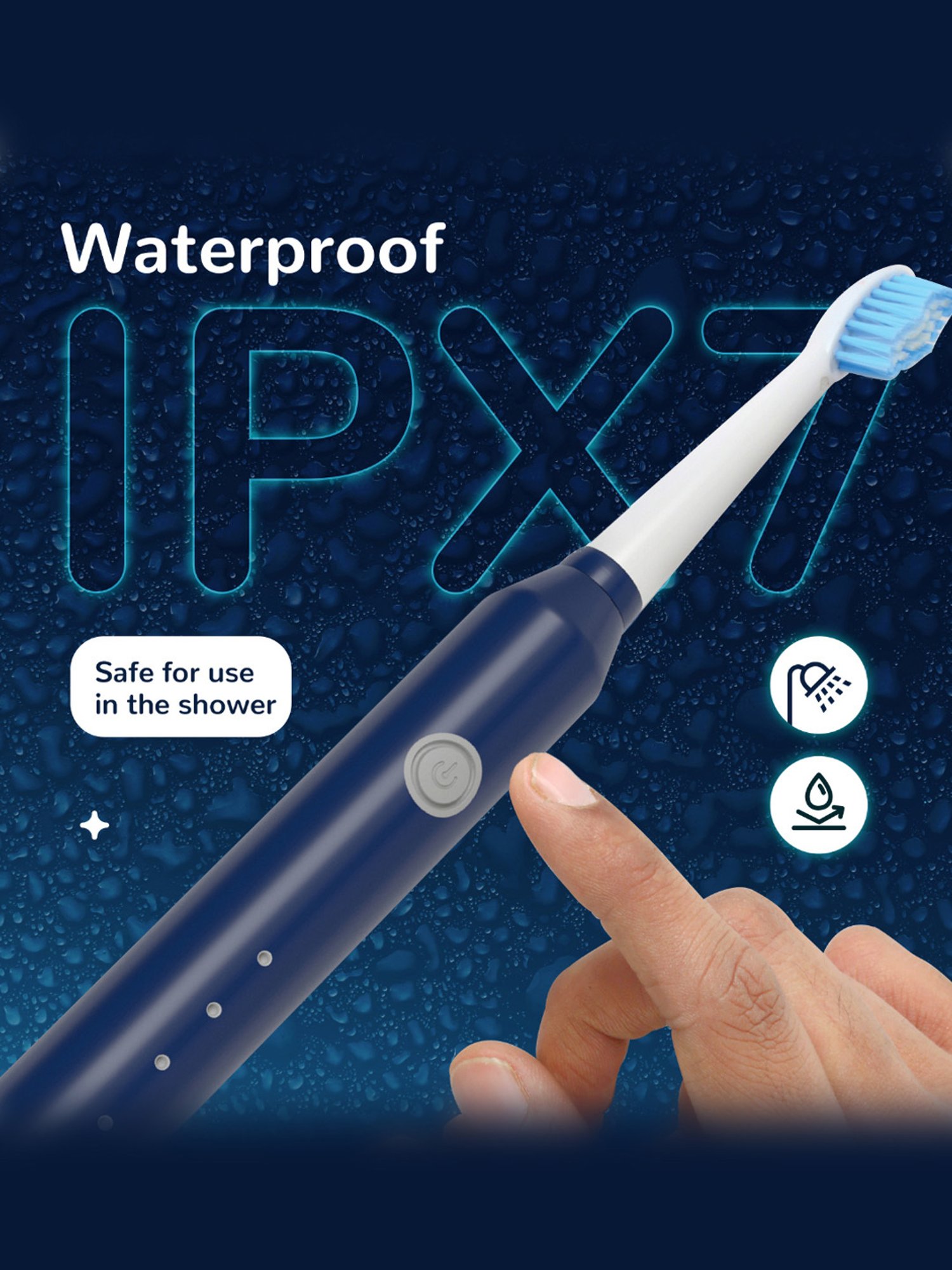 Caresmith SPARK CS009 Rechargeable Electric Toothbrush (Blue)