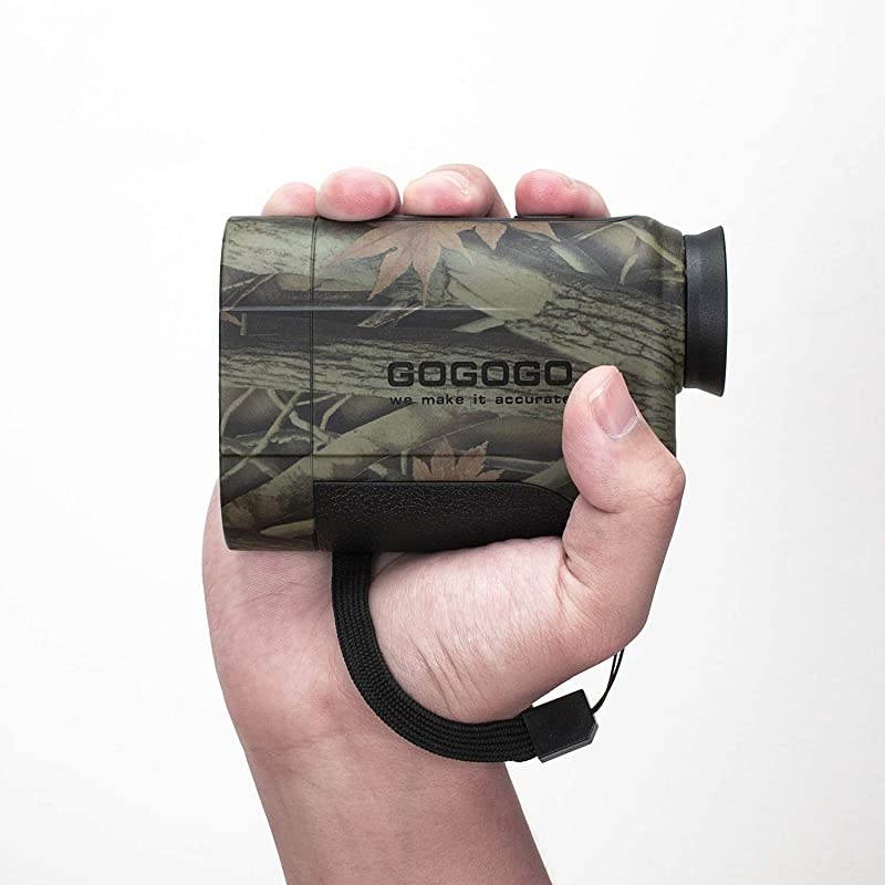Vpro 6X Hunting Laser Rangefinder Bow Range Finder Camo Distance Measuring Outdoor Wild 650/1200Y with Slope High-Precision Continuous Scan