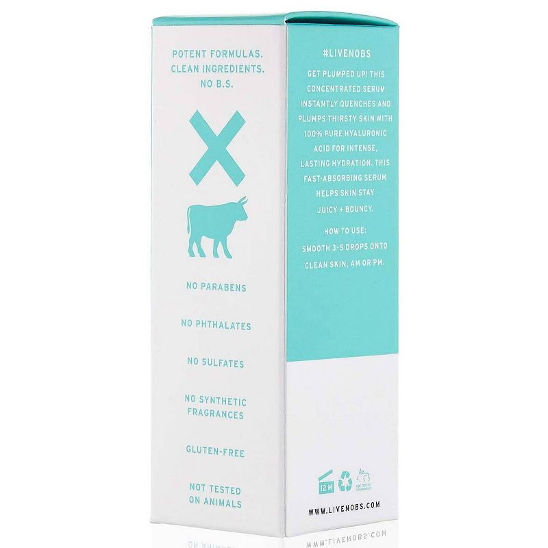 No B.S. Skincare Pure Hyaluronic Serum - 1 fl oz