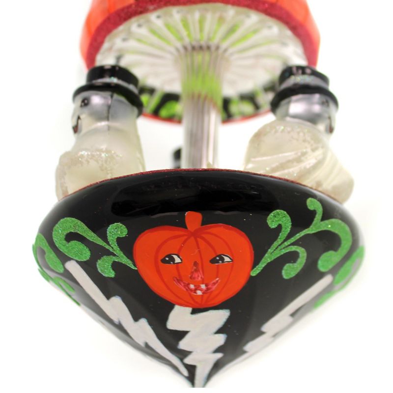 Laved Italian Ornaments Ghost Carousel Halloween Pumpkin  -  Tree Ornaments