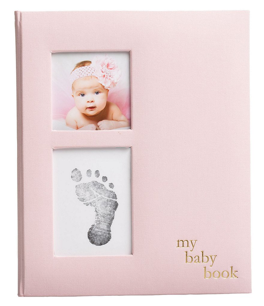 Pearhead Linen Baby Photo Book