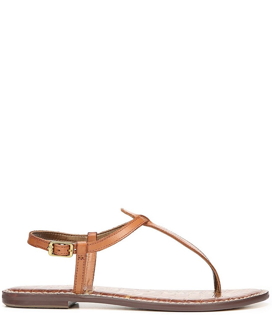 Sam Edelman Gigi Leather T-Strap Sandals