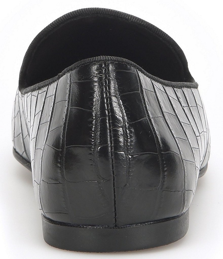 Born Belina Croco Embossed Slip-On Loafers