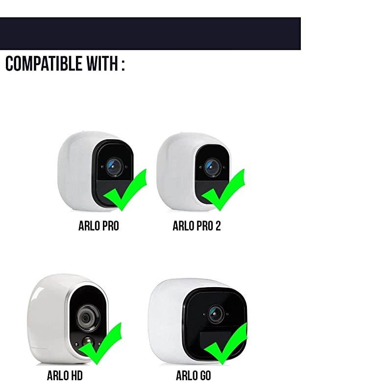 Table/Ceiling Mount Compatible with Arlo & Arlo Pro Wire-Free Cameras (White)