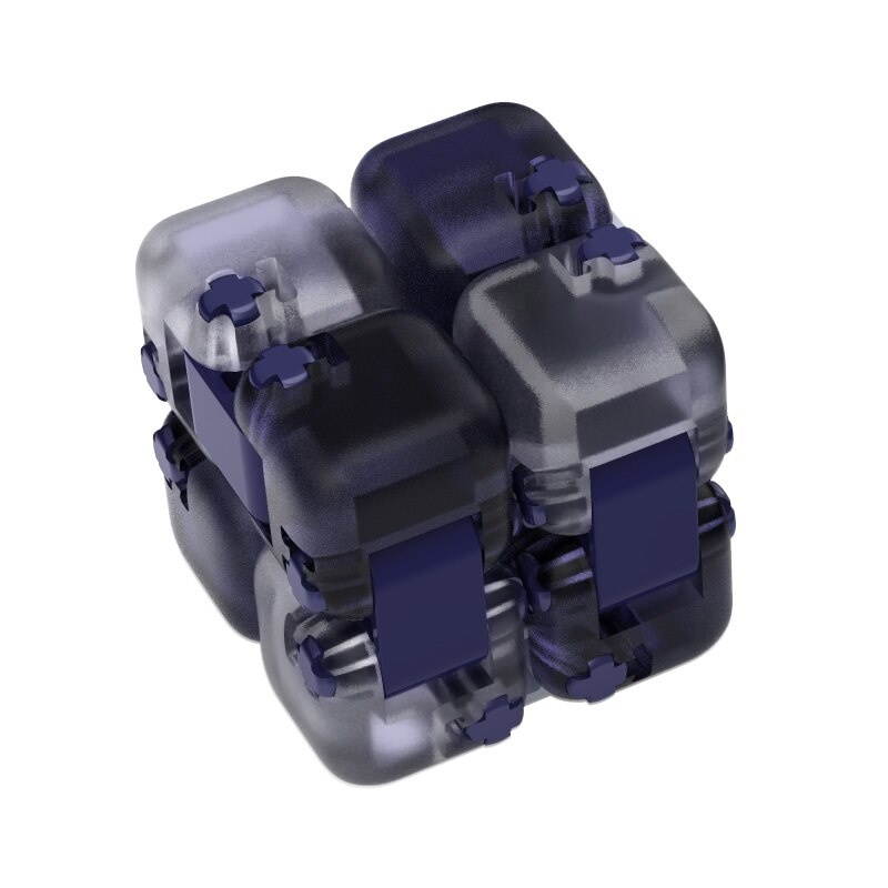 Xiaomi Mijia Mitu Spinner Colorful Building Blocks Finger Fidget Decompression Toy Puzzle Assembling Cube Finger Spinner Toy