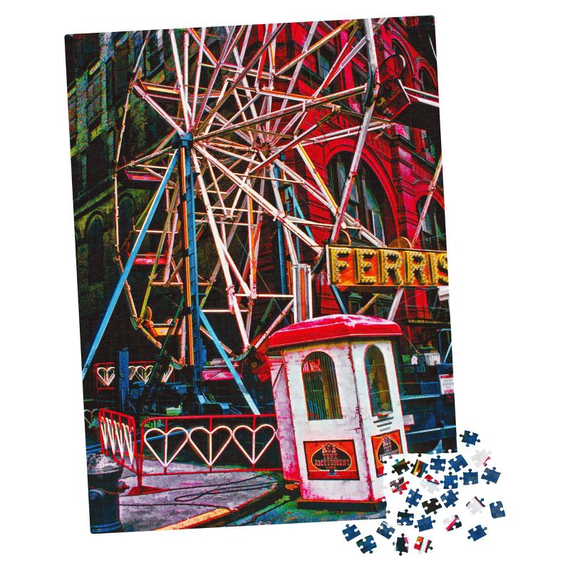Cardinal Chris Lord: Ferris Wheel on Mott Street Puzzle - 1000pc