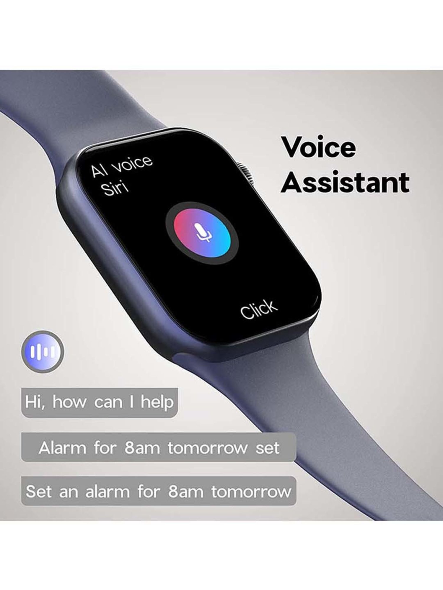 MAXX SX7 Pro Smart Watch with Bluetooth Calling (Free Size, Blue)