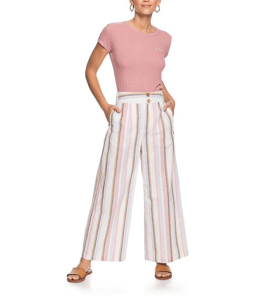 Roxy Coordinating Sailing Trip Striped Pants