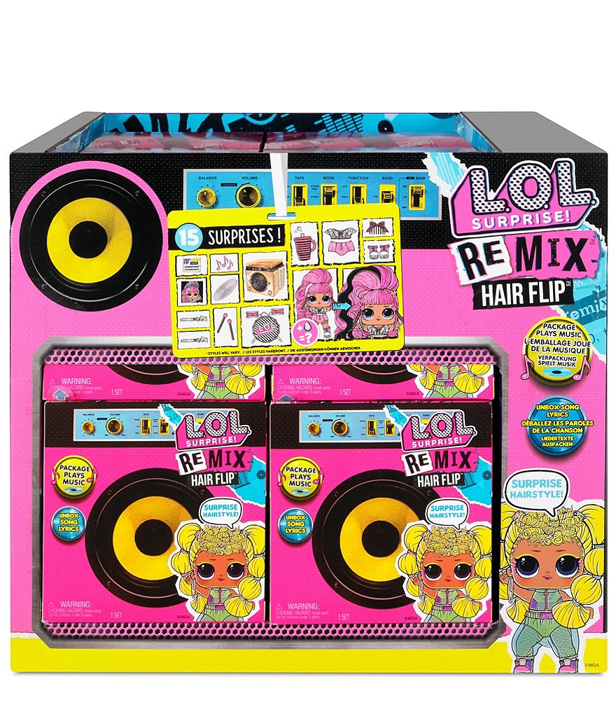 L.O.L. Surprise Remix Hairflip Tots Doll