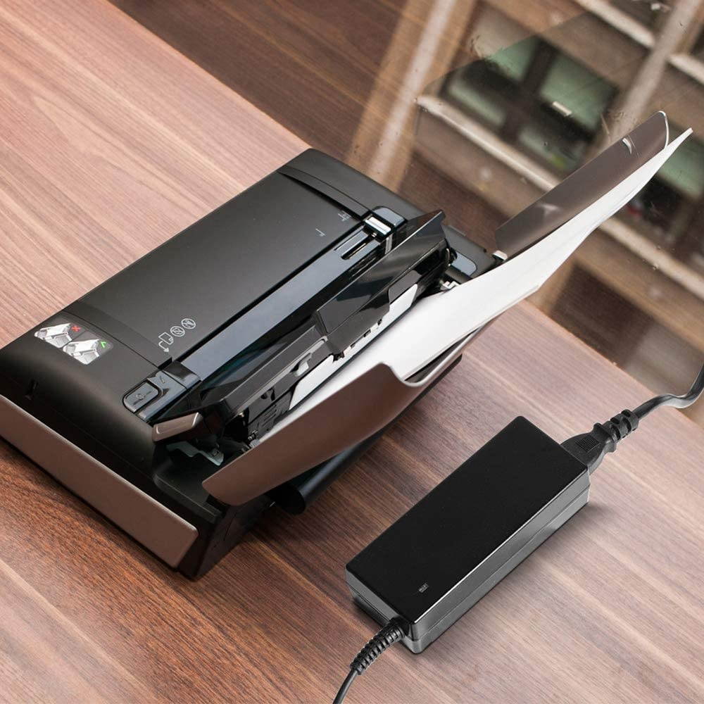 KFD AC Adapter Charger Power Supply for HP Officejet 100 150 Mobile Printer Power Cord L411 L411a L 411 411a Cn551ab1h Cn551a#b1h Replacement US Cable Plug