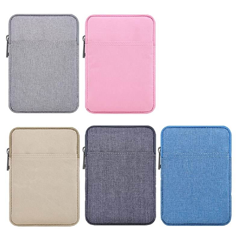 Nylon Cover Pouch Bag Sleeve for  Kindle Paperwhite/Voyage/All-New Kindle(8th Generation, 2016)/Kindle Oasis E-Reader (Pink)