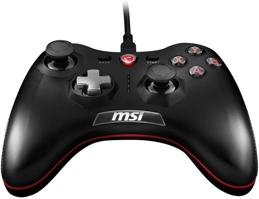 MSI Force GC20 USB Wired Controller Gamepad for Windows PC Android PS3 Stream