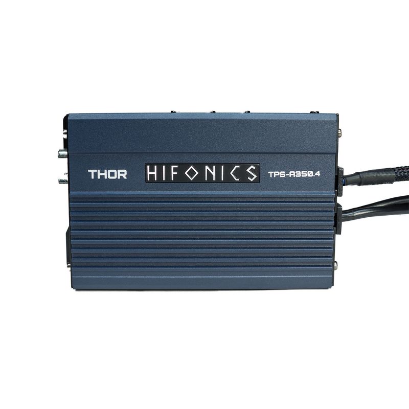 Hifonics THOR Compact 350 Watt 4 Channel Marine Audio Amplifier TPS-A350.4 (4 Pack)