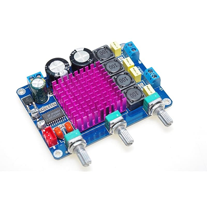 Assembled HiFi D Class Digital Amplifier Board LM1036N + TDA7492 250W