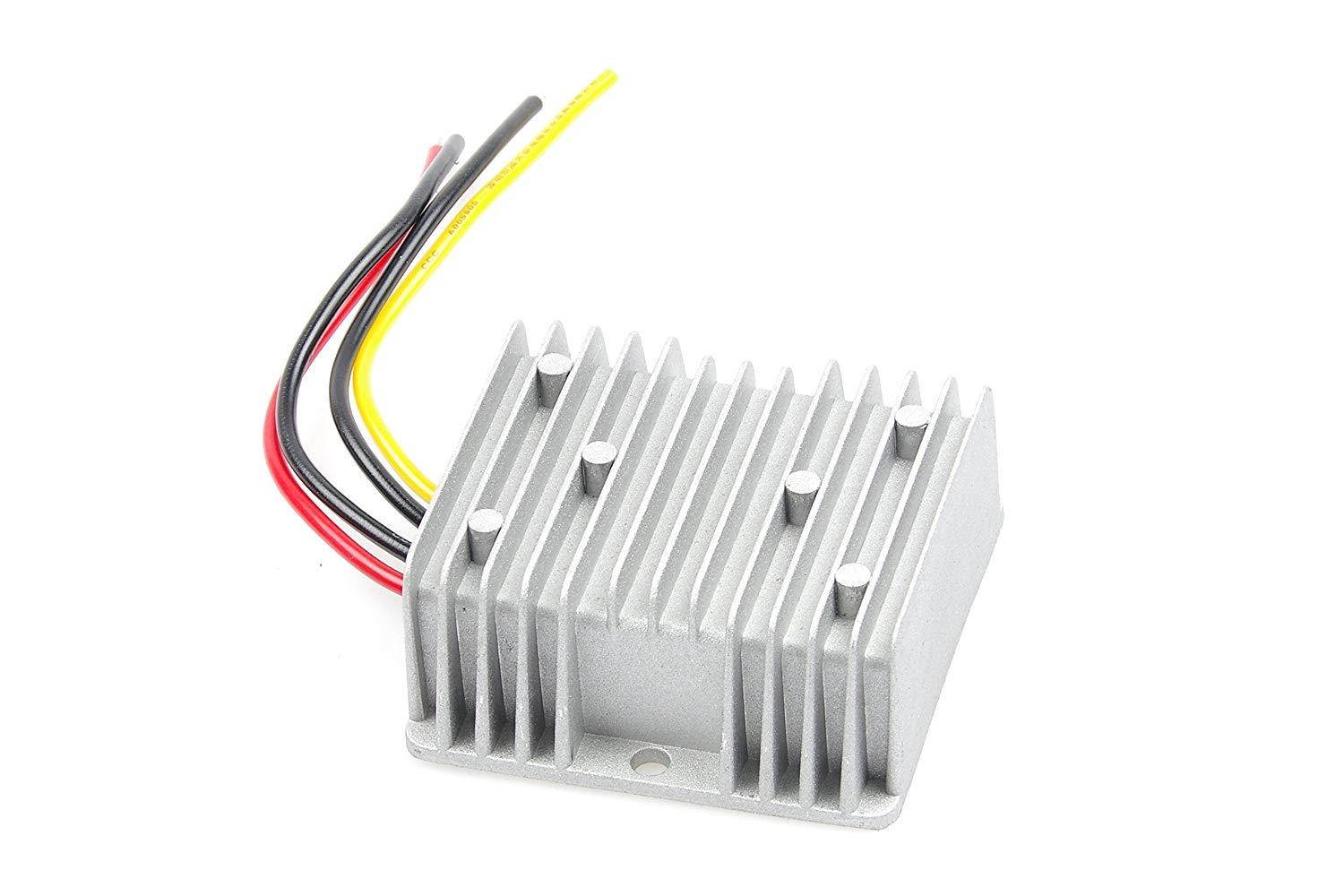 KNACRO DC 12V 10-17V Step-Up to DC 19V Weatherproof Power Supply Module Converter Regulator Transformer BOOSTER (DC 19V 5A 95W)