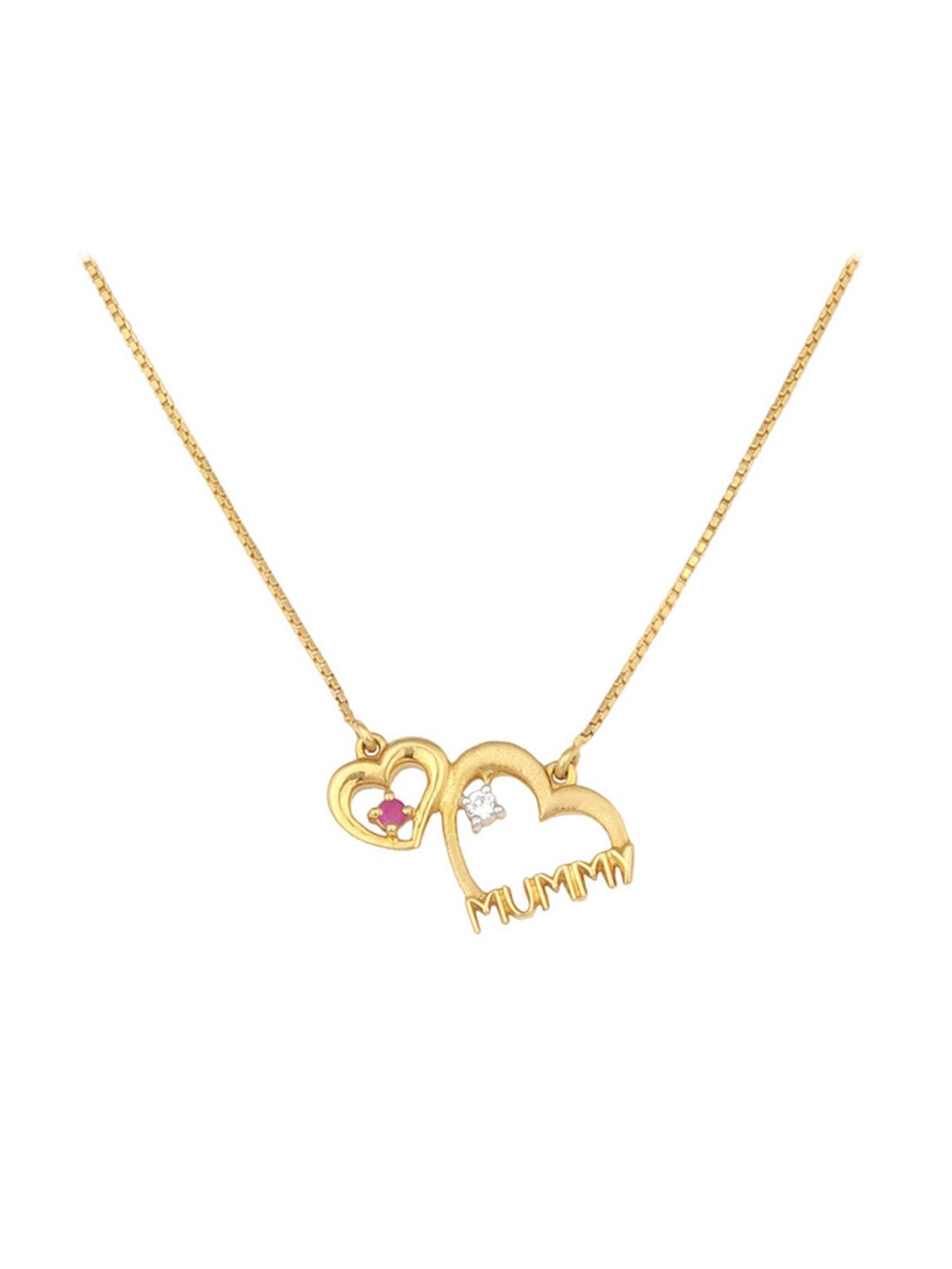 PC Jeweller Odessa 18k Gold Pendant without Chain for Women