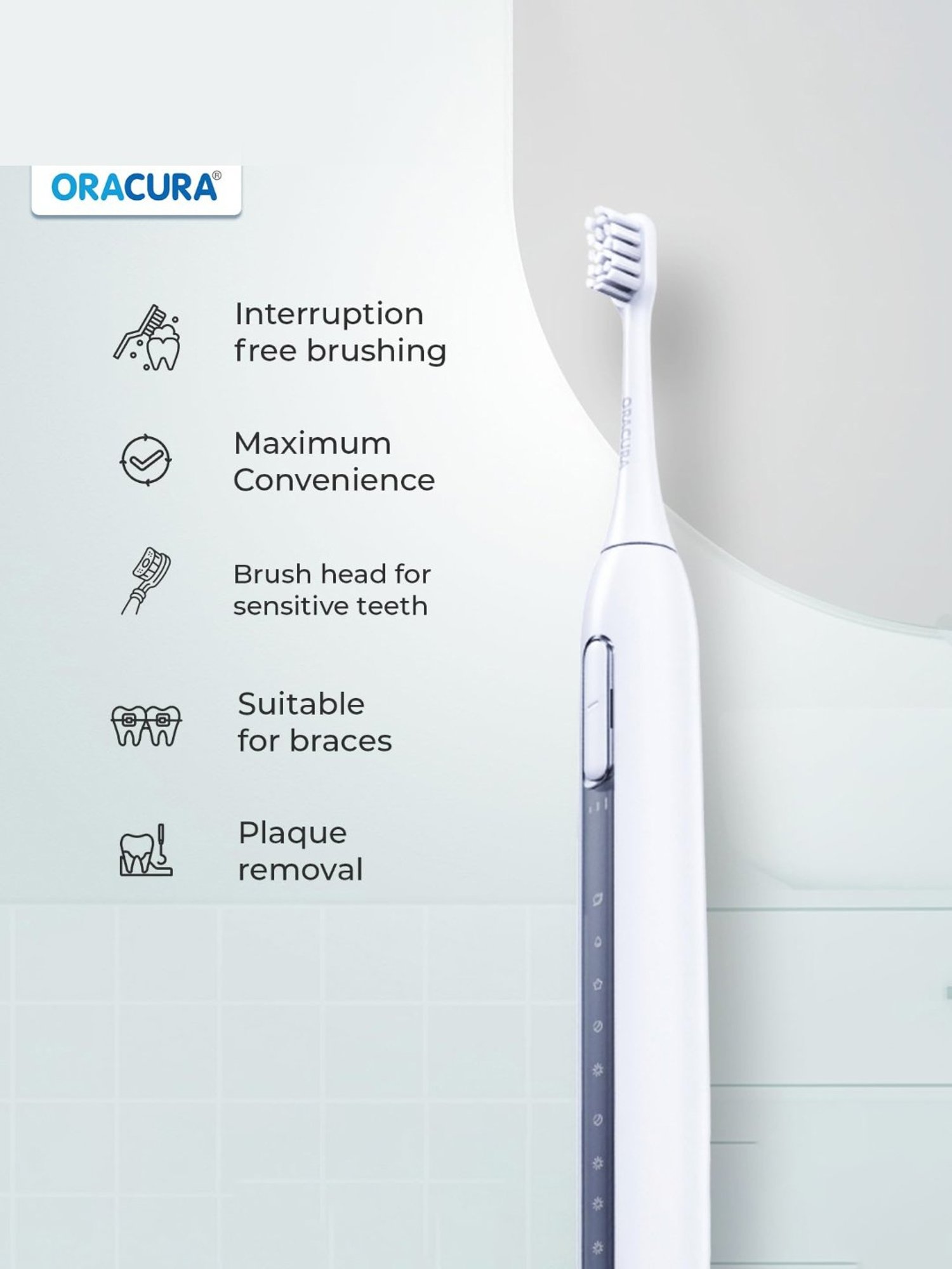 Protouch Teeth Whitening Pen for Men and Women (White)