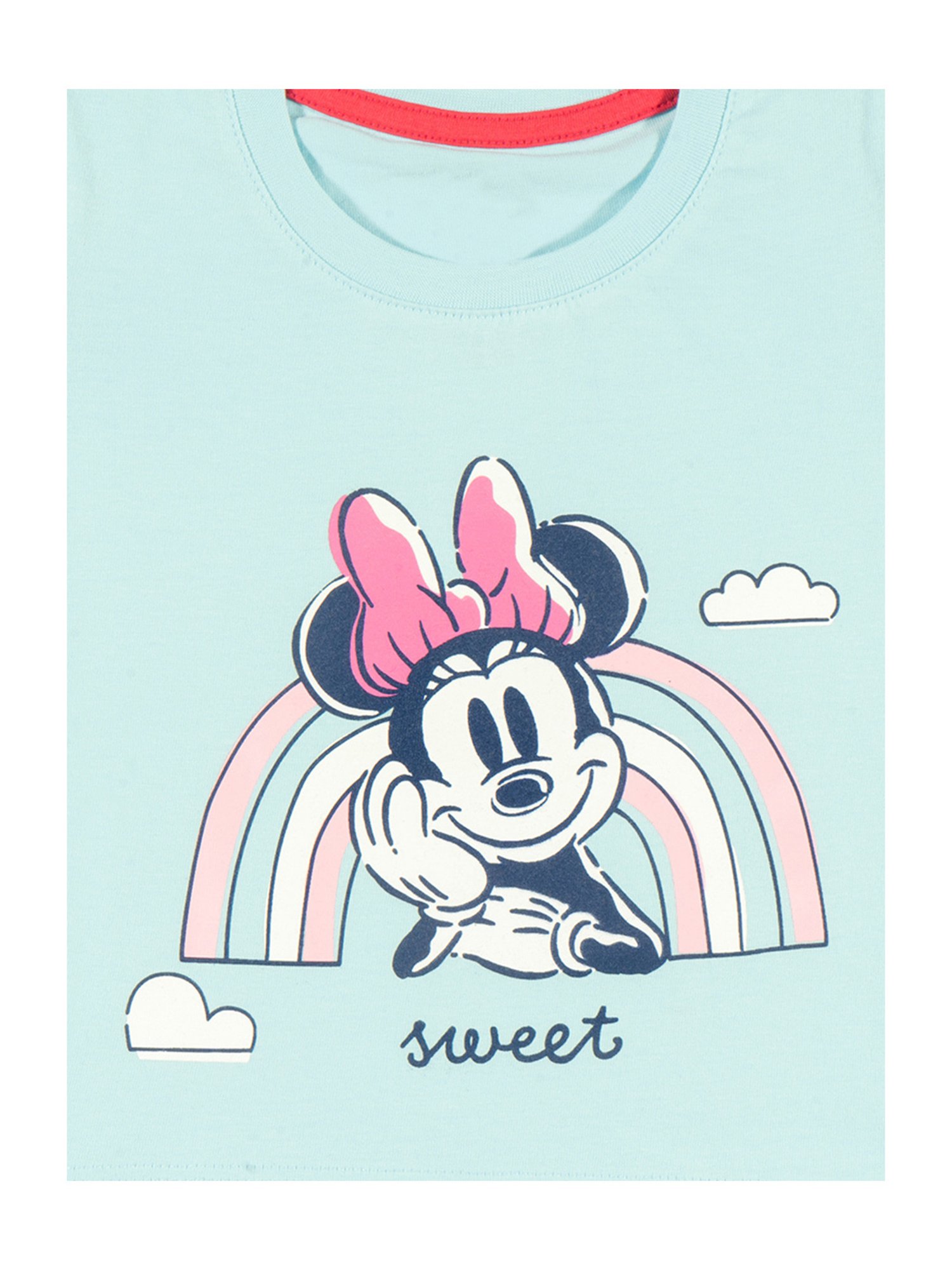 Ed-a-Mamma Baby Blue Printed Top