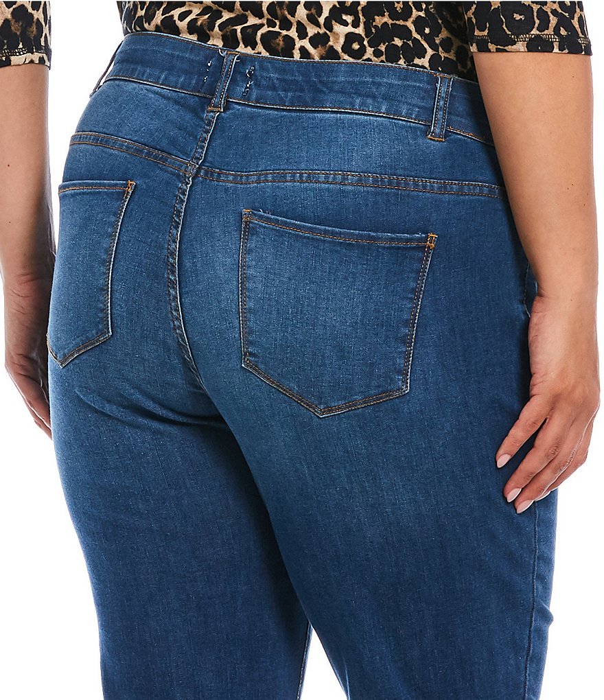 Westbound Denim Plus Size THE FIT FORMULA Slim Straight Jeans